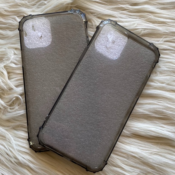 iPhone 11 Pro Black Clear Phone Case